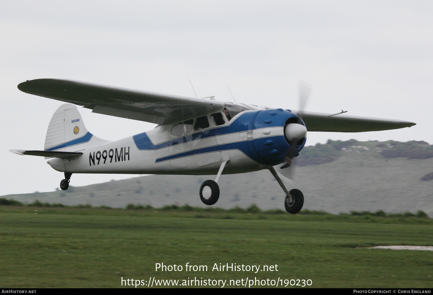 Aircraft Photo of N999MH | Cessna 195B | AirHistory.net #190230