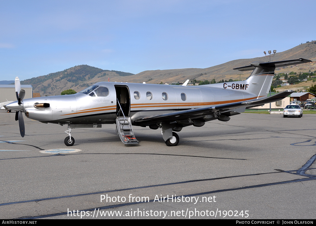 Aircraft Photo of C-GBMF | Pilatus PC-12/47 | AirHistory.net #190245