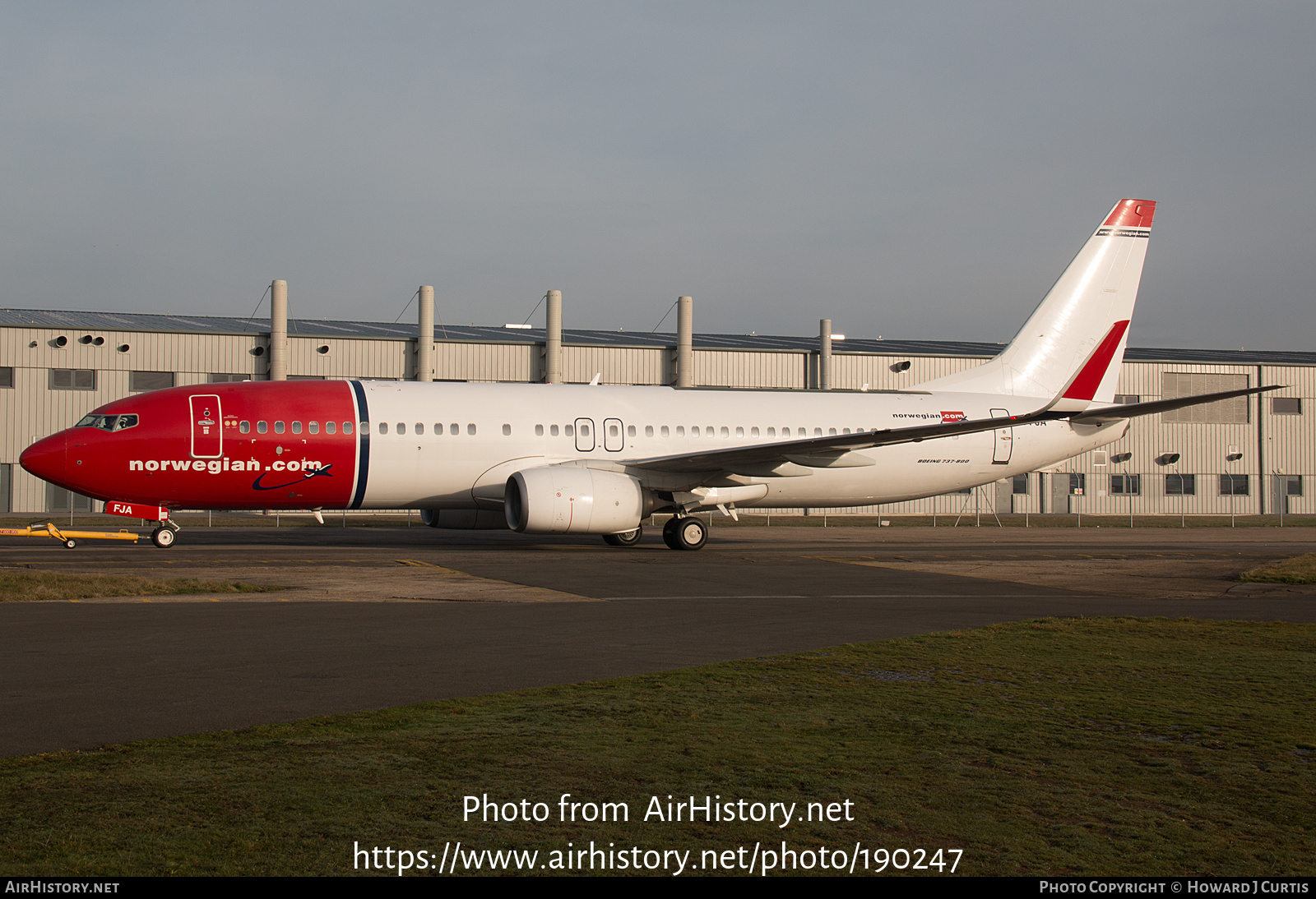 Aircraft Photo of EI-FJA | Boeing 737-8JP | Norwegian | AirHistory.net #190247