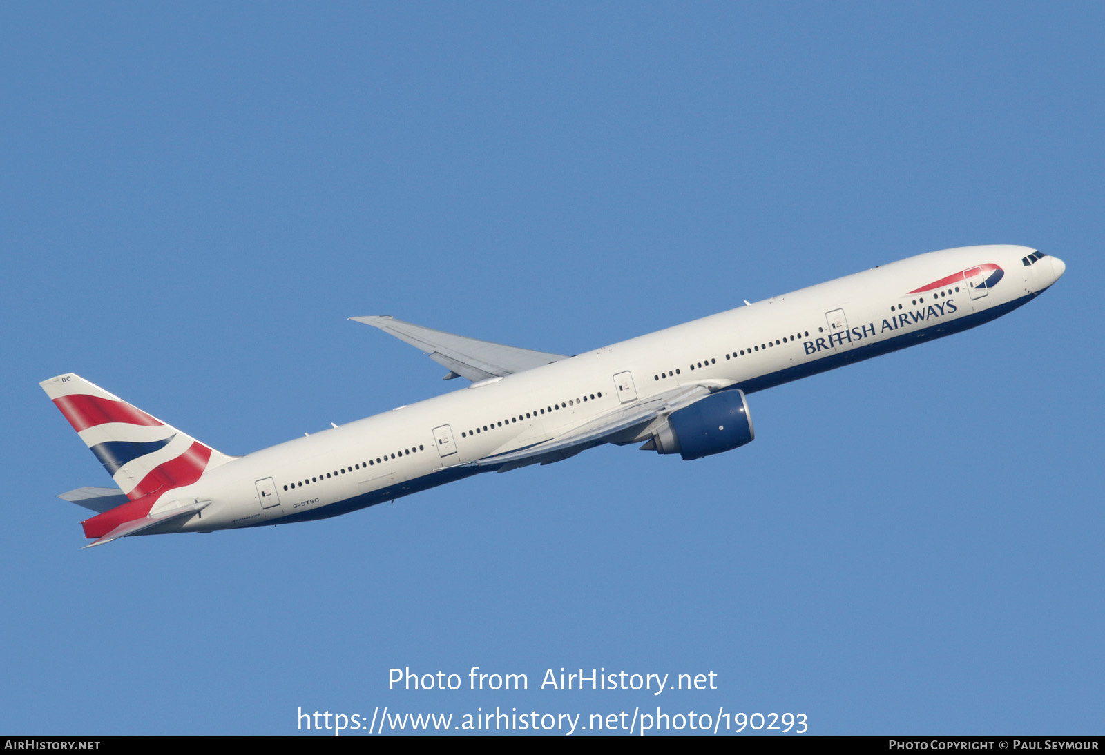 Aircraft Photo of G-STBC | Boeing 777-36N/ER | British Airways | AirHistory.net #190293