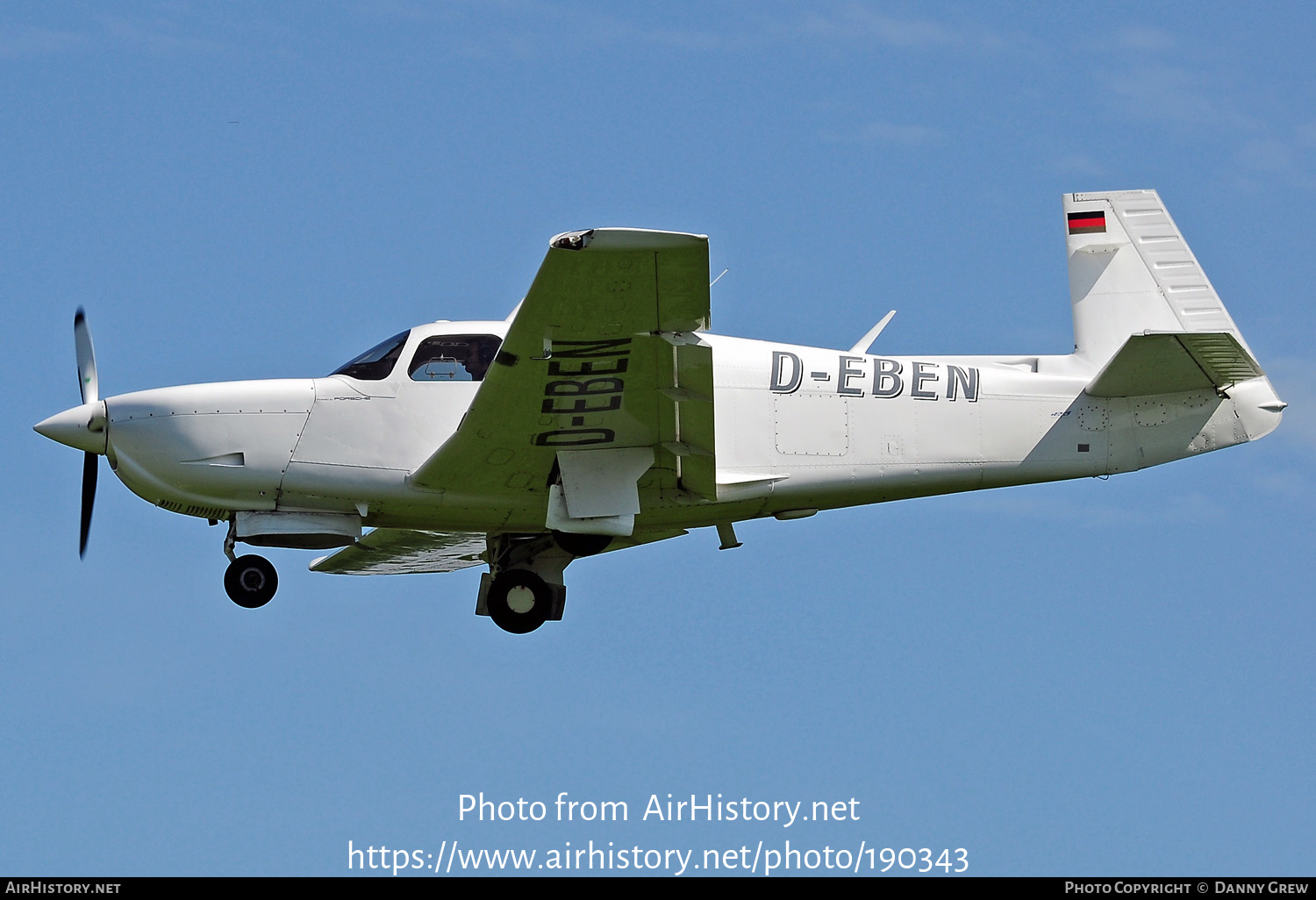 Aircraft Photo of D-EBEN | Mooney M-20L PFM | AirHistory.net #190343