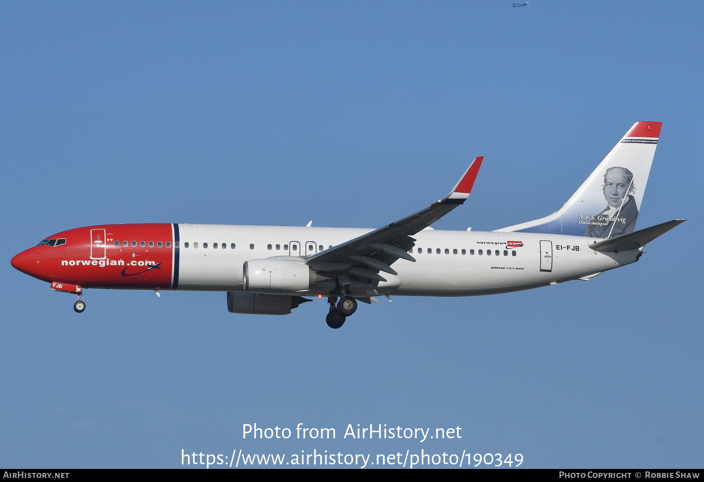 Aircraft Photo of EI-FJB | Boeing 737-8JP | Norwegian | AirHistory.net #190349