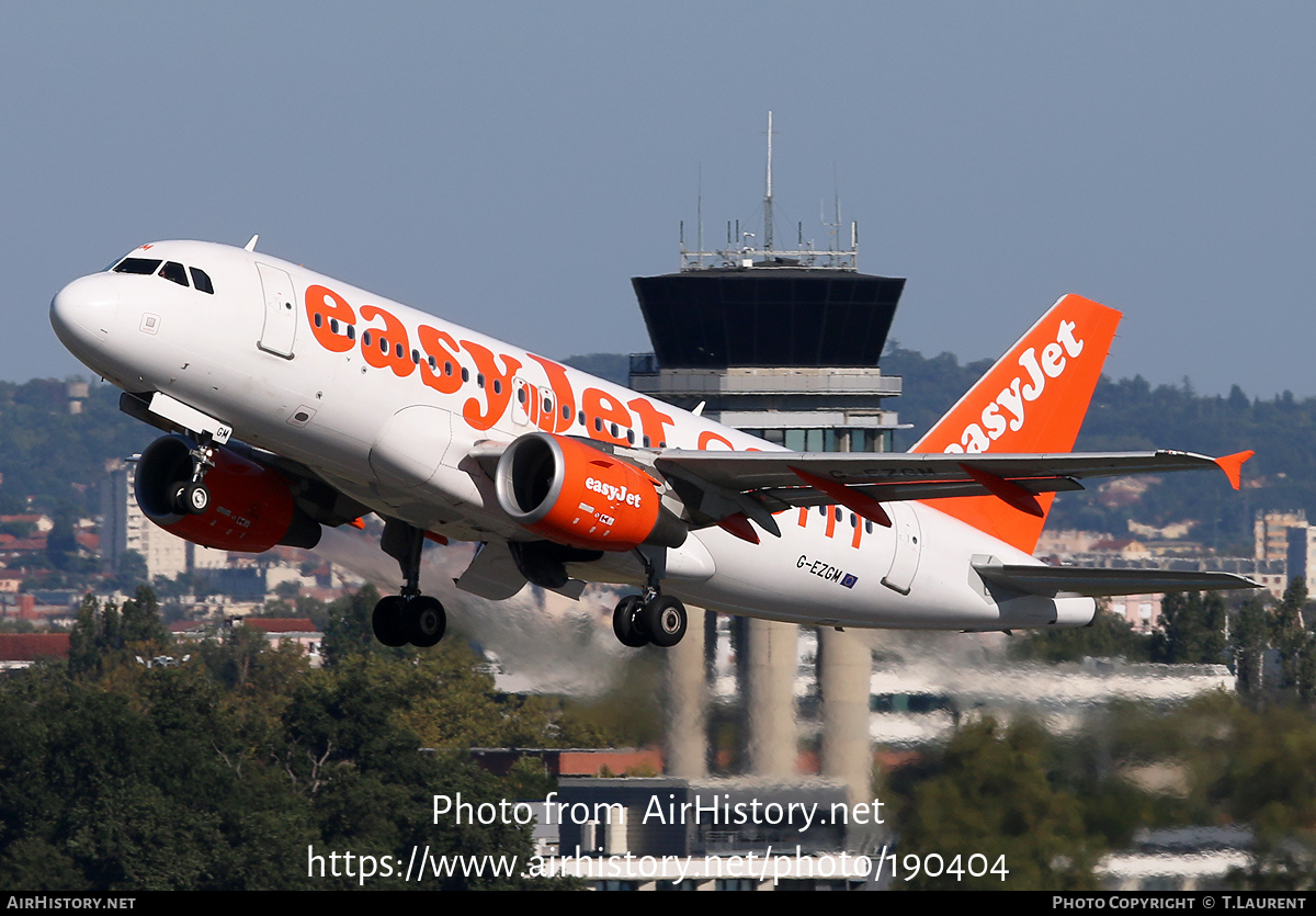 Aircraft Photo of G-EZGM | Airbus A319-111 | EasyJet | AirHistory.net #190404