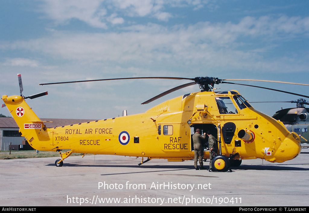 Aircraft Photo of XT604 | Westland WS-58 Wessex HC.2 | UK - Air Force | AirHistory.net #190411