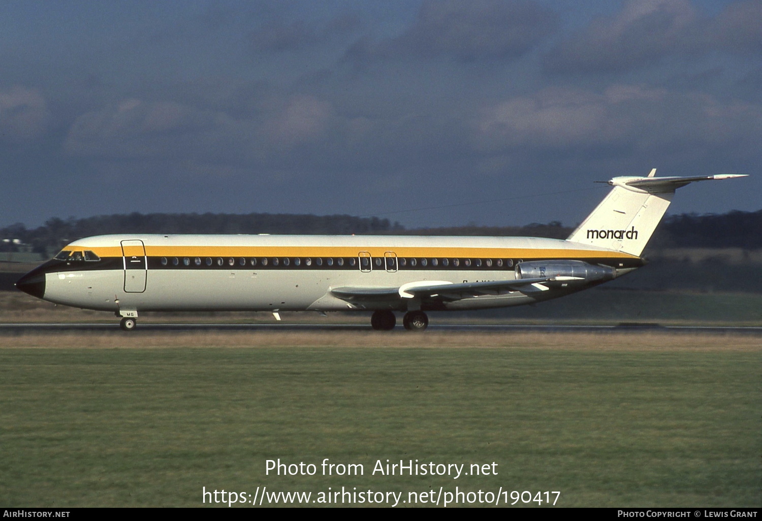 Aircraft Photo of G-AXMG | BAC 111-518FG One-Eleven | Monarch Airlines | AirHistory.net #190417