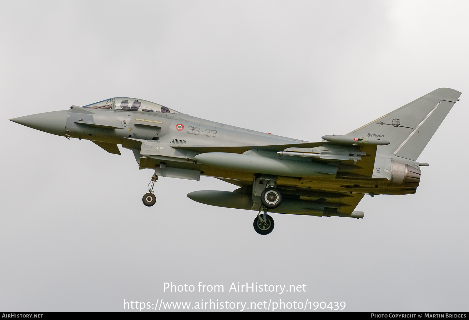 Aircraft Photo of MM7297 | Eurofighter EF-2000 Typhoon S | Italy - Air Force | AirHistory.net #190439