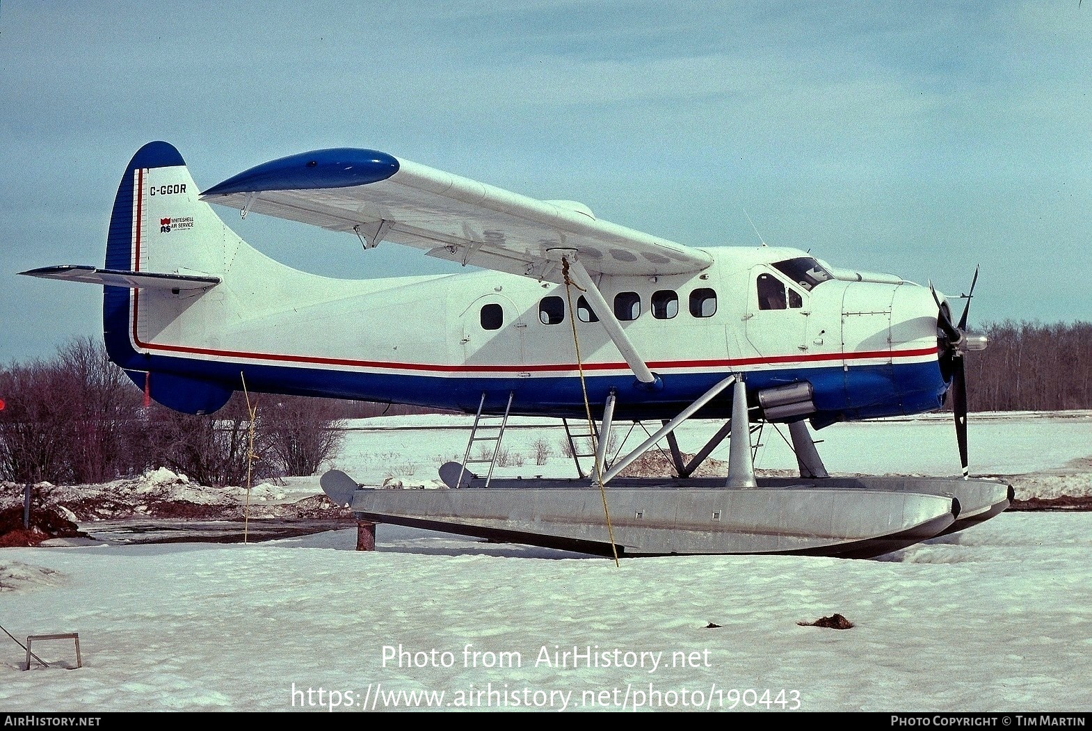 Aircraft Photo of C-GGOR | De Havilland Canada DHC-3 Otter | Whiteshell Air Service | AirHistory.net #190443