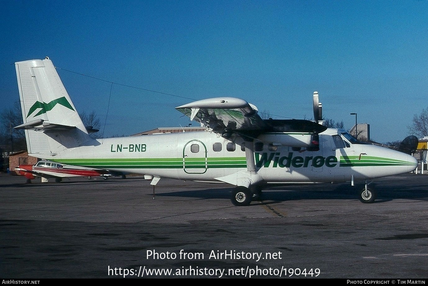 Aircraft Photo of LN-BNB | De Havilland Canada DHC-6-300 Twin Otter | Widerøe | AirHistory.net #190449