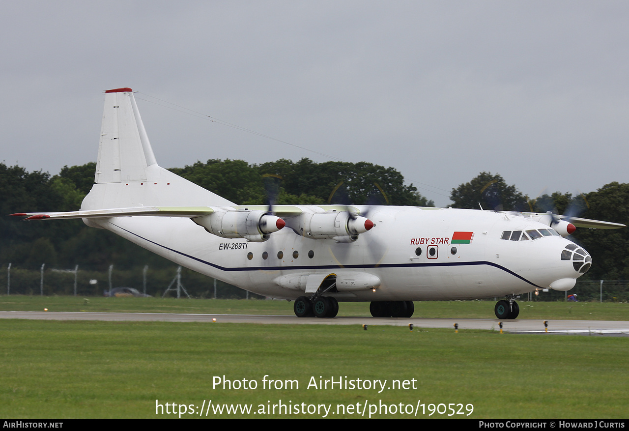 Aircraft Photo of EW-269TI | Antonov An-12BP | Ruby Star Airways | AirHistory.net #190529