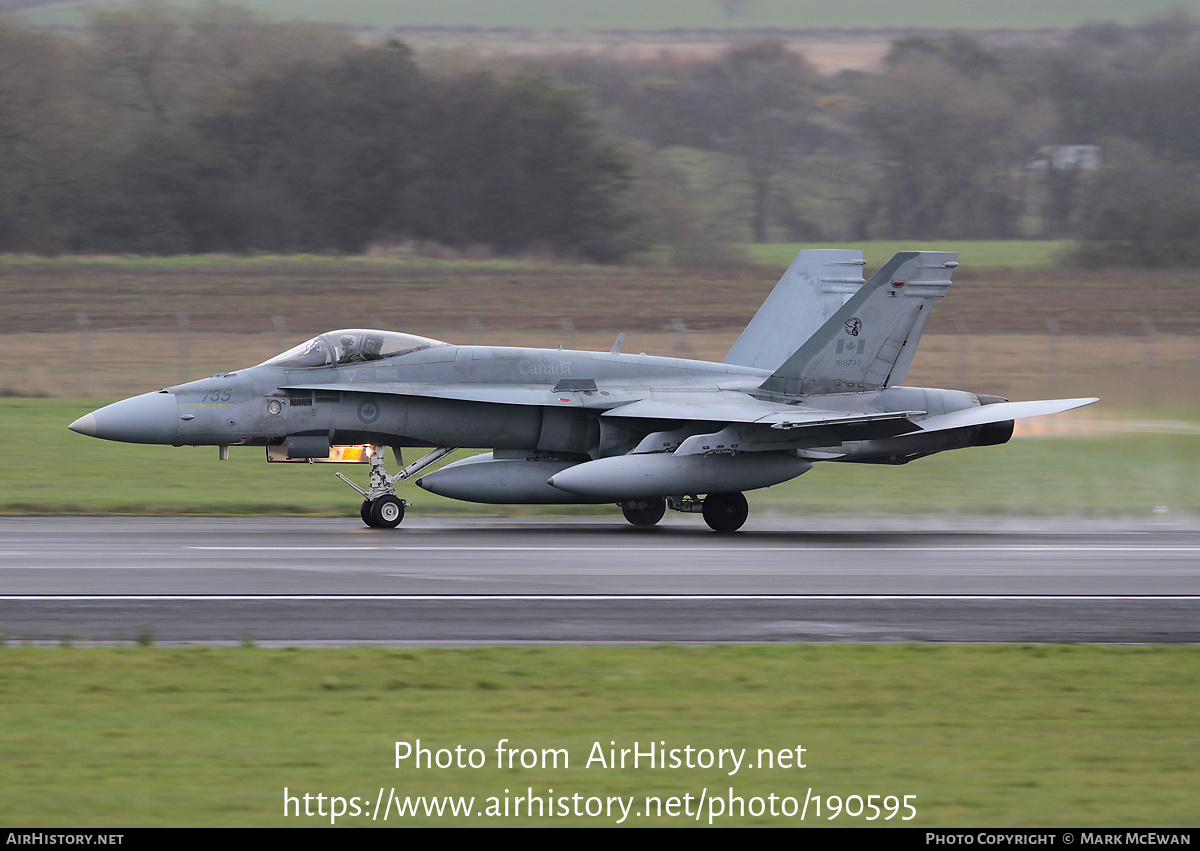 Aircraft Photo of 188735 | McDonnell Douglas CF-188 Hornet | Canada - Air Force | AirHistory.net #190595