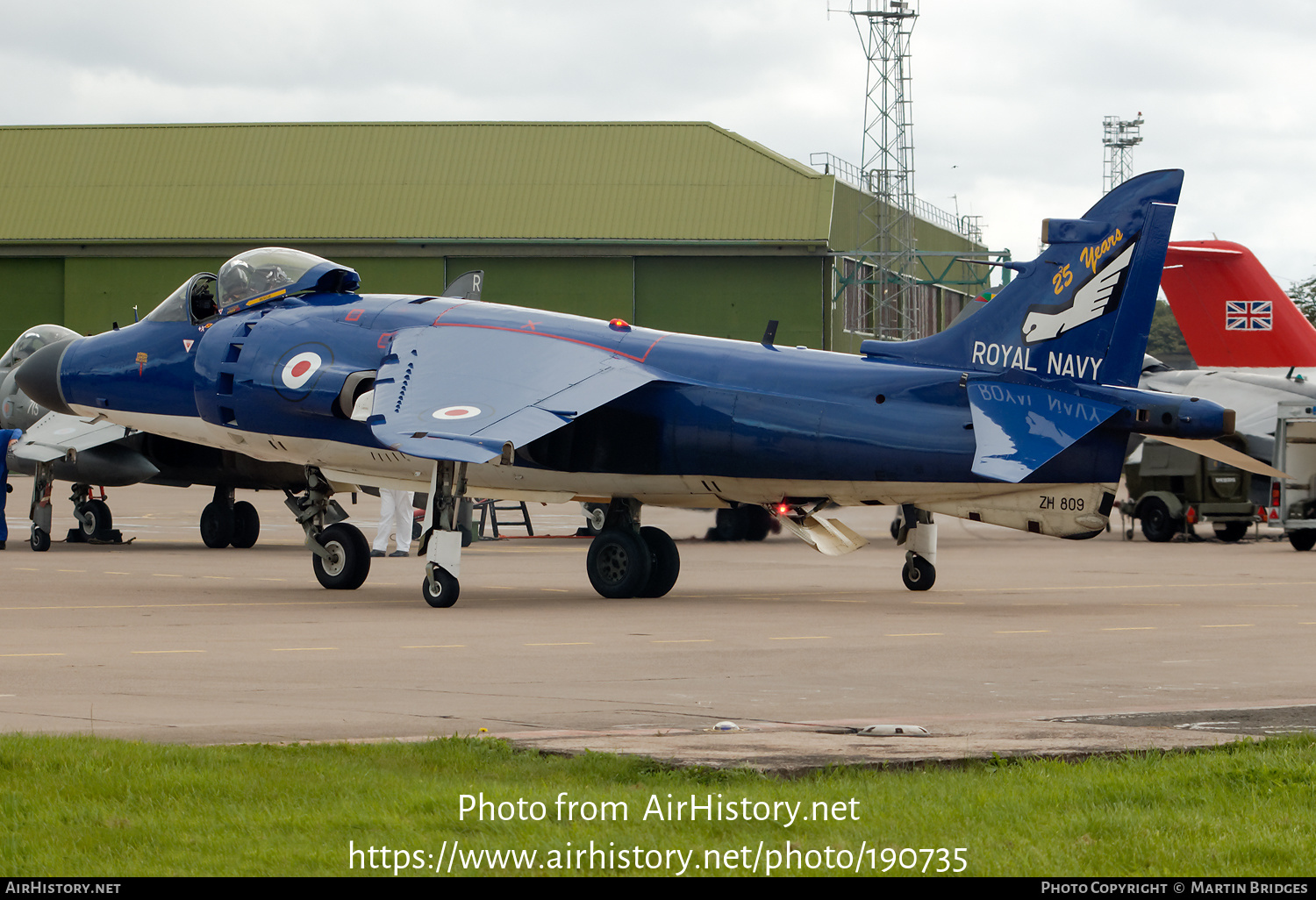 Aircraft Photo of ZH809 | British Aerospace Sea Harrier FA2 | UK - Navy | AirHistory.net #190735