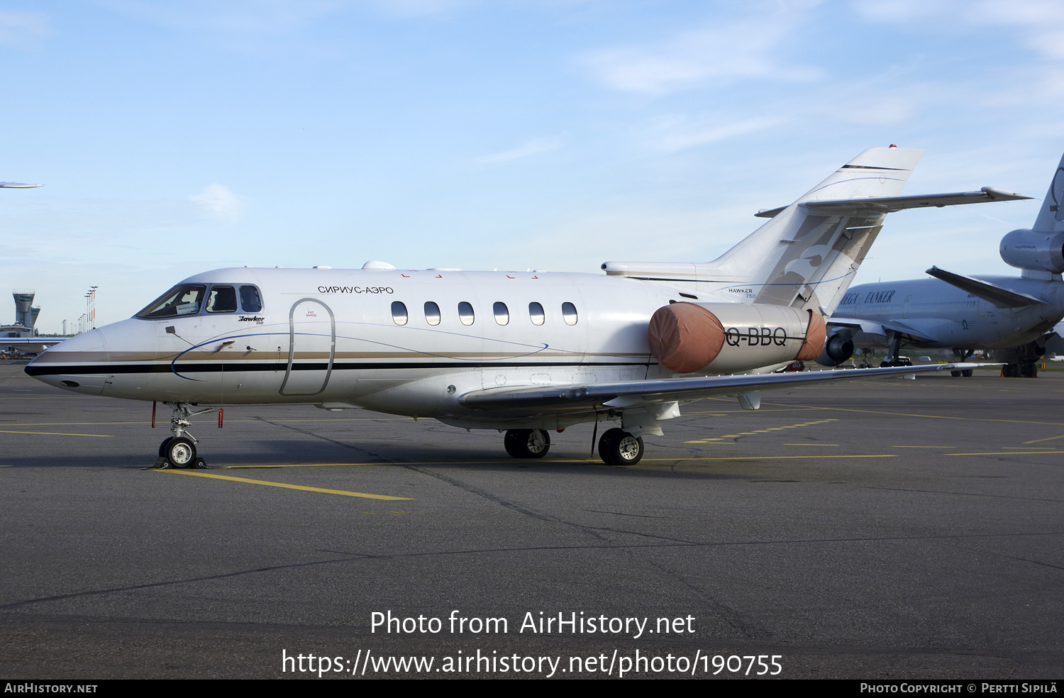 Aircraft Photo of VQ-BBQ | Hawker Beechcraft 750 | Sirius-Aero | AirHistory.net #190755