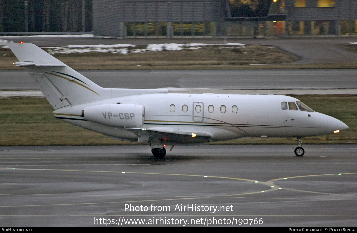 Aircraft Photo of VP-CSP | British Aerospace BAe-125-800B | AirHistory.net #190766