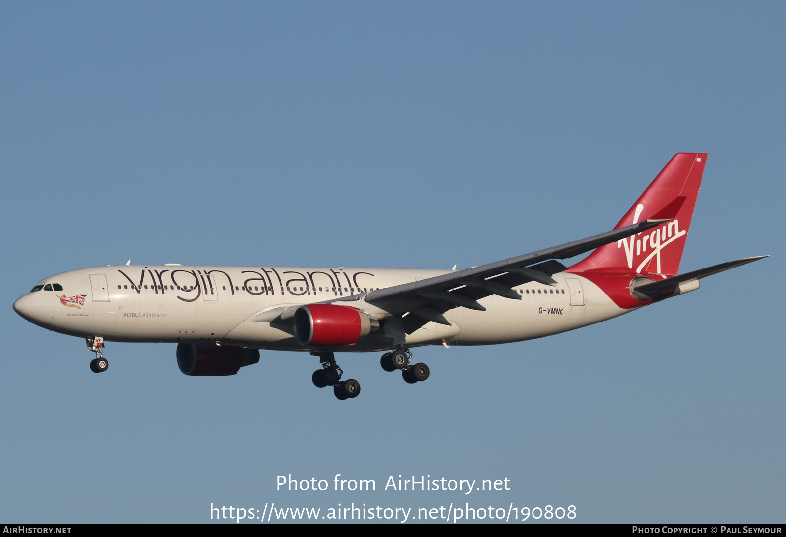 Aircraft Photo of G-VMNK | Airbus A330-223 | Virgin Atlantic Airways | AirHistory.net #190808