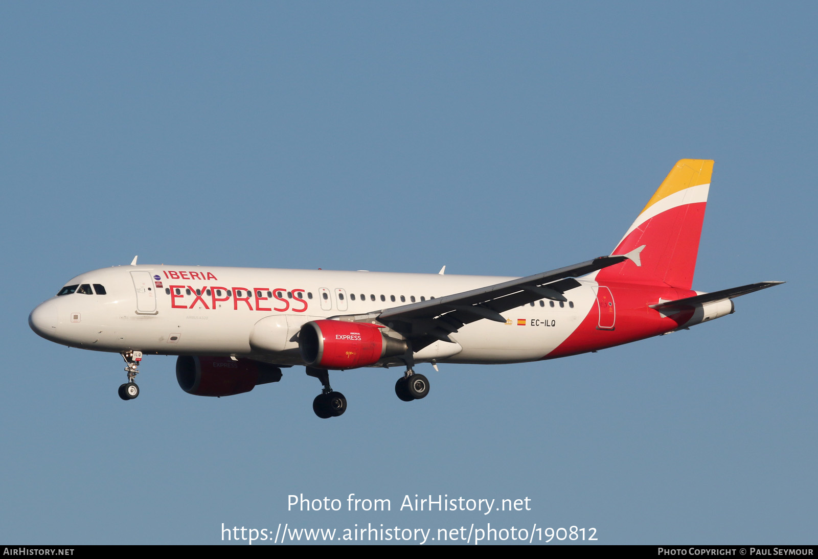 Aircraft Photo of EC-ILQ | Airbus A320-214 | Iberia Express | AirHistory.net #190812