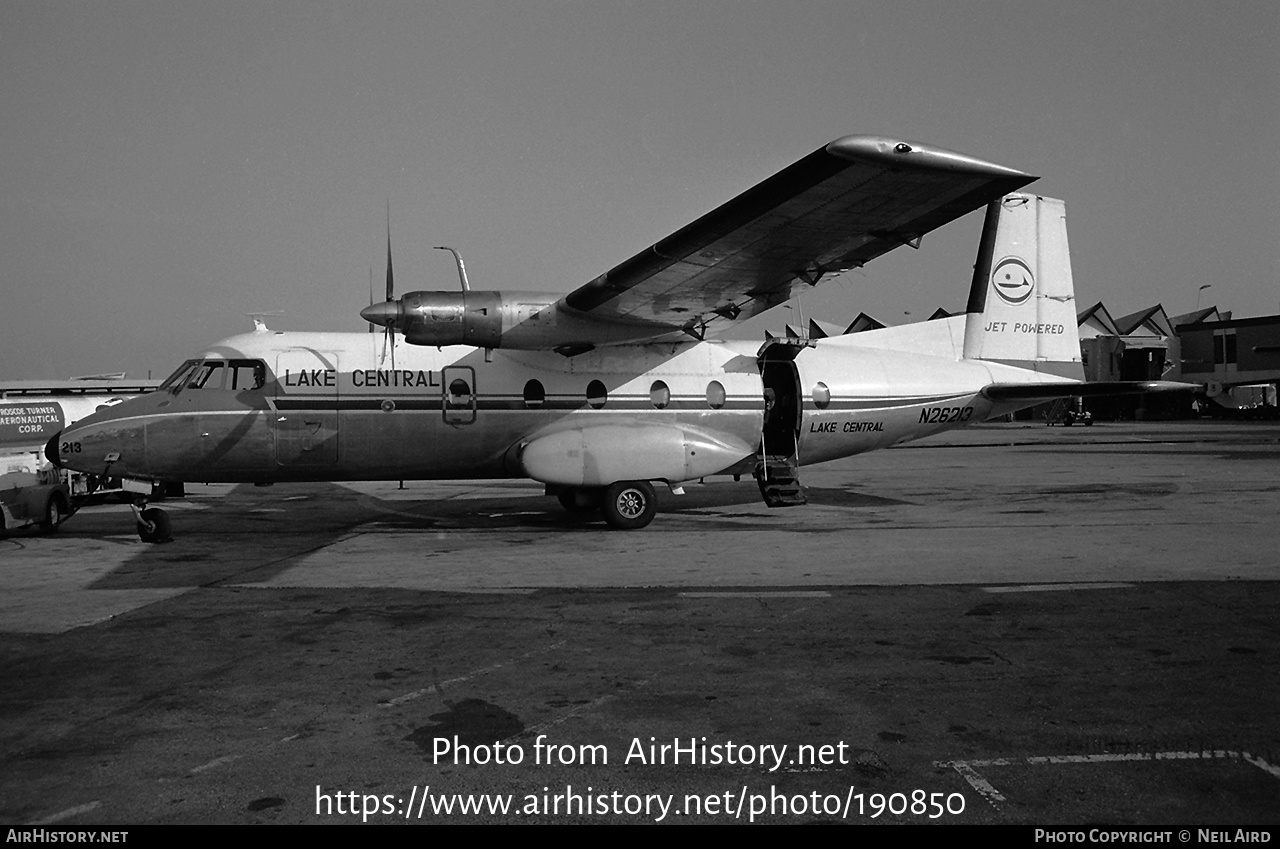 Aircraft Photo of N26213 | Nord 262A-12 | Lake Central Airlines | AirHistory.net #190850