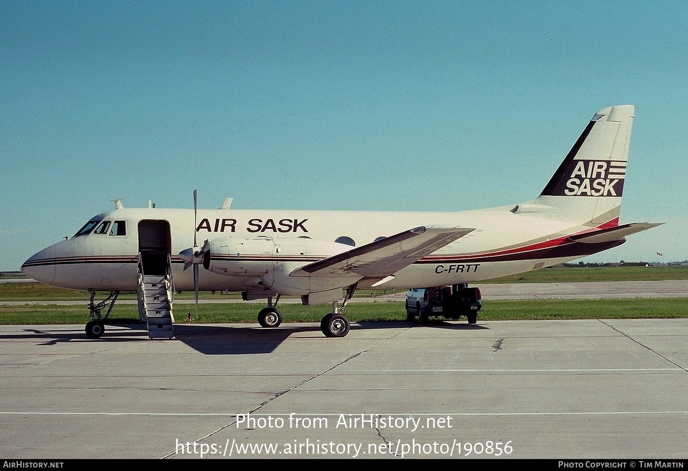 Aircraft Photo of C-FRTT | Grumman G-159 Gulfstream I | Air Sask | AirHistory.net #190856