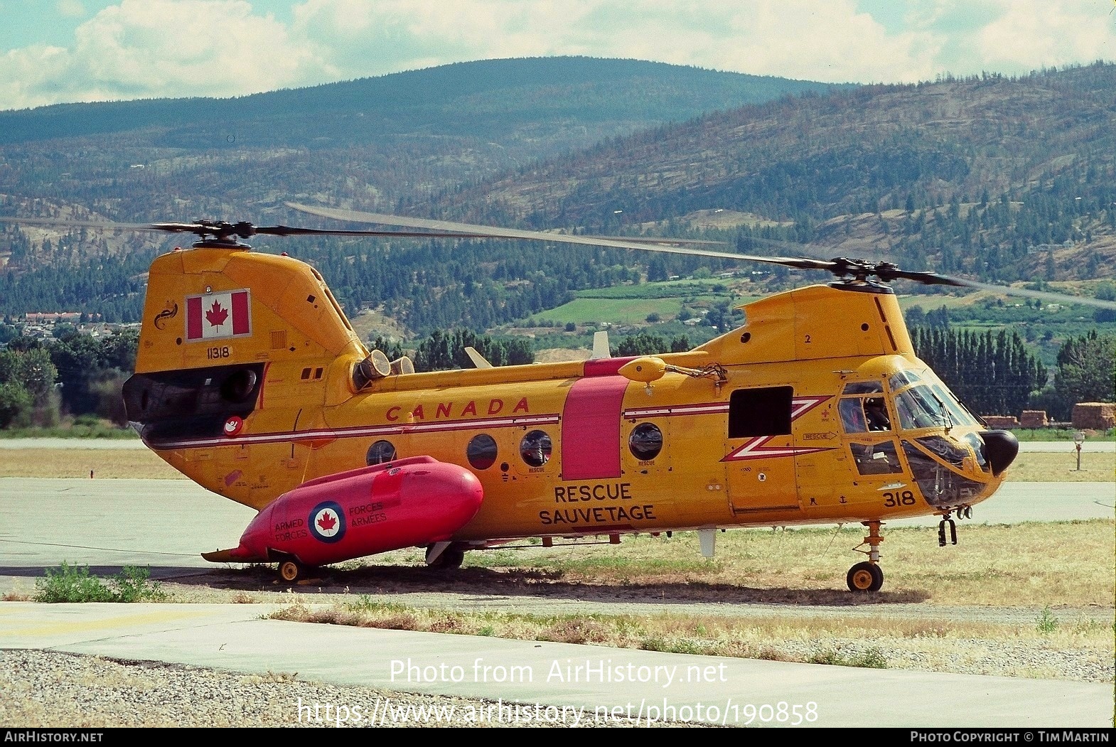 Aircraft Photo of 11318 | Boeing Vertol CH-113A Labrador | Canada - Air Force | AirHistory.net #190858