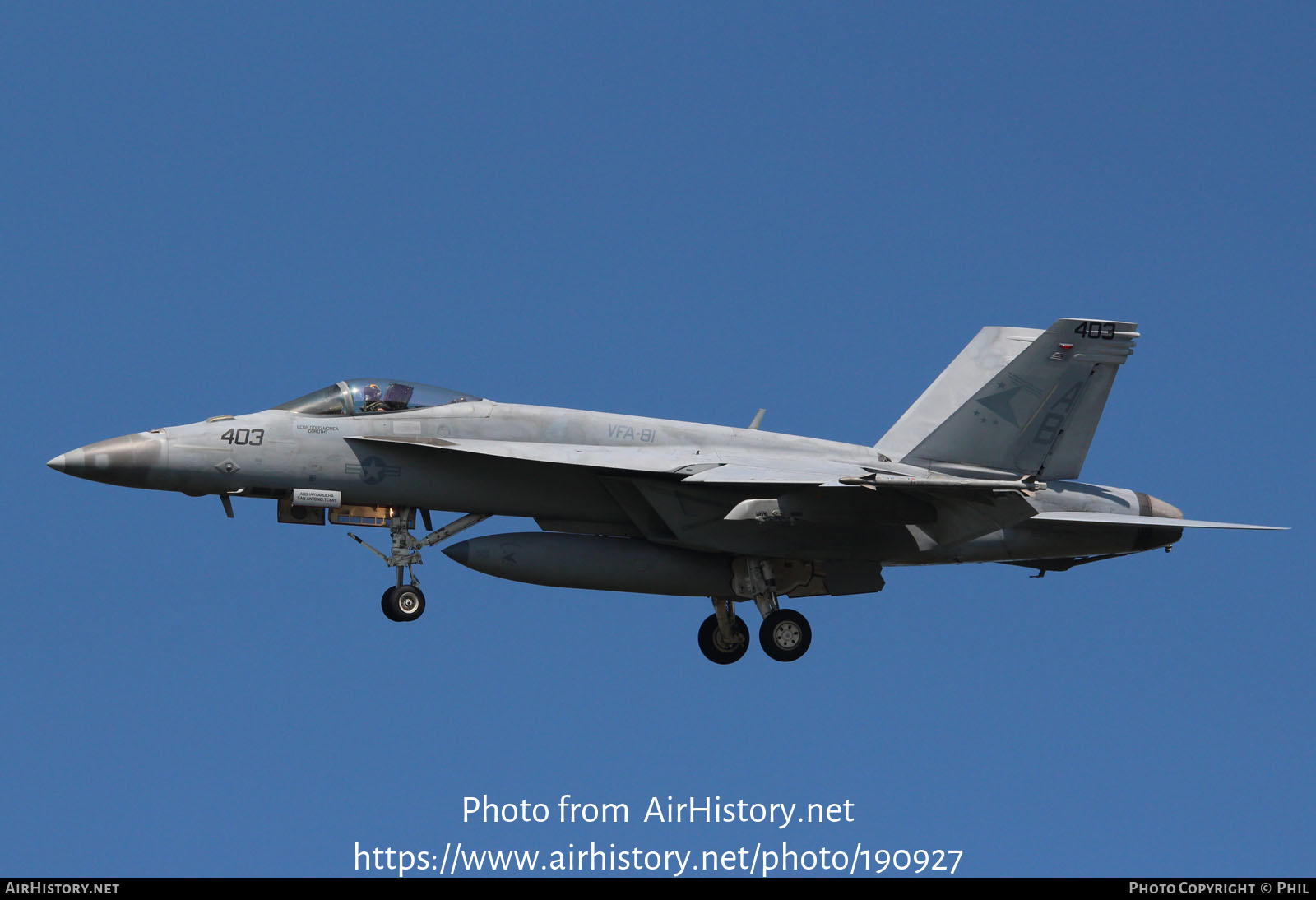 Aircraft Photo of 166833 | Boeing F/A-18E Super Hornet | USA - Navy | AirHistory.net #190927