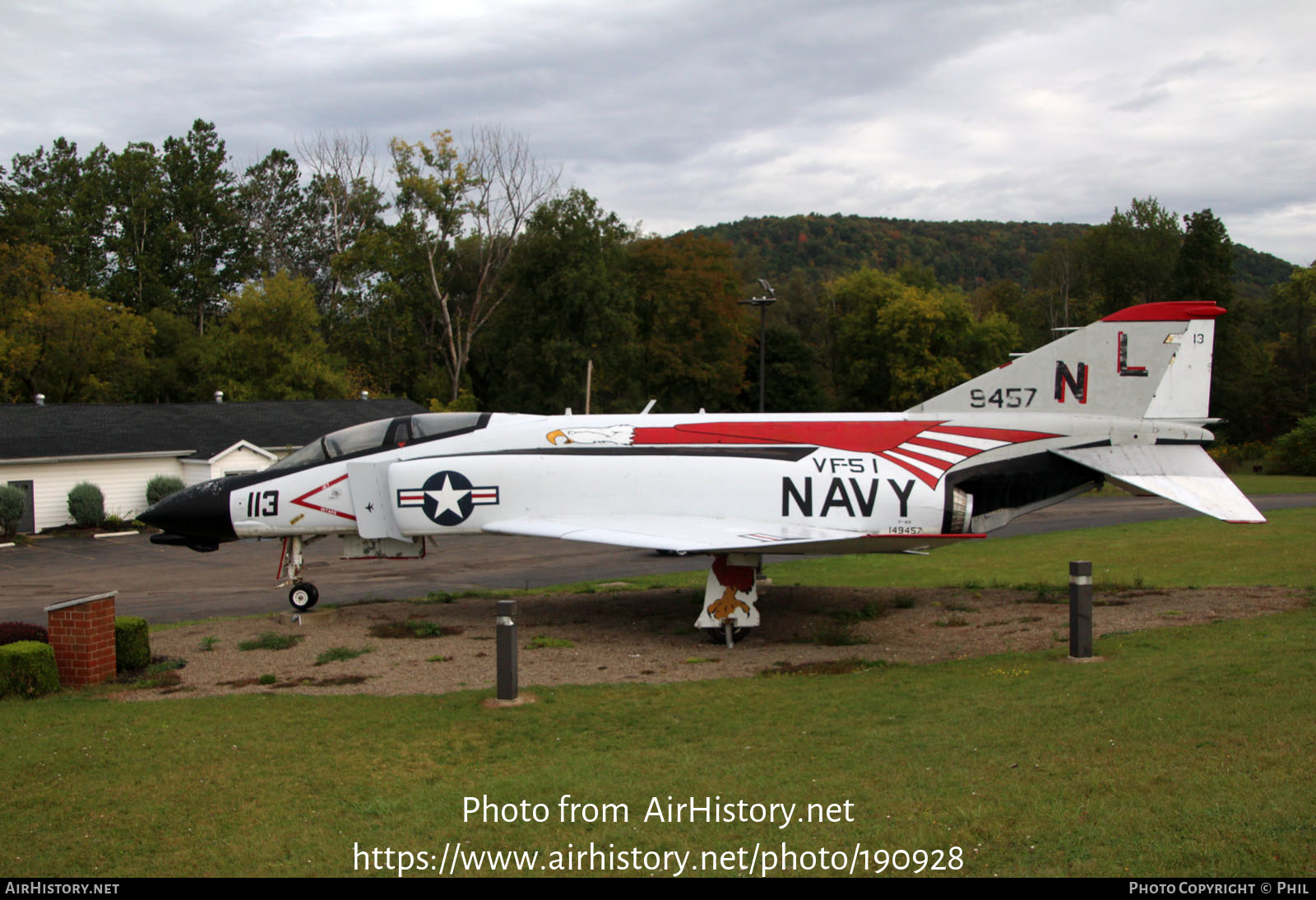 Aircraft Photo of 149457 | McDonnell F-4B Phantom II | USA - Navy | AirHistory.net #190928