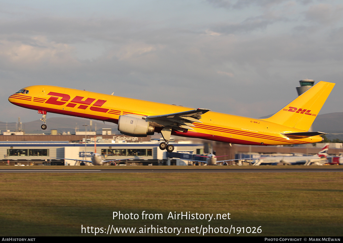 Aircraft Photo Of G-BIKJ | Boeing 757-236/SF | DHL International ...