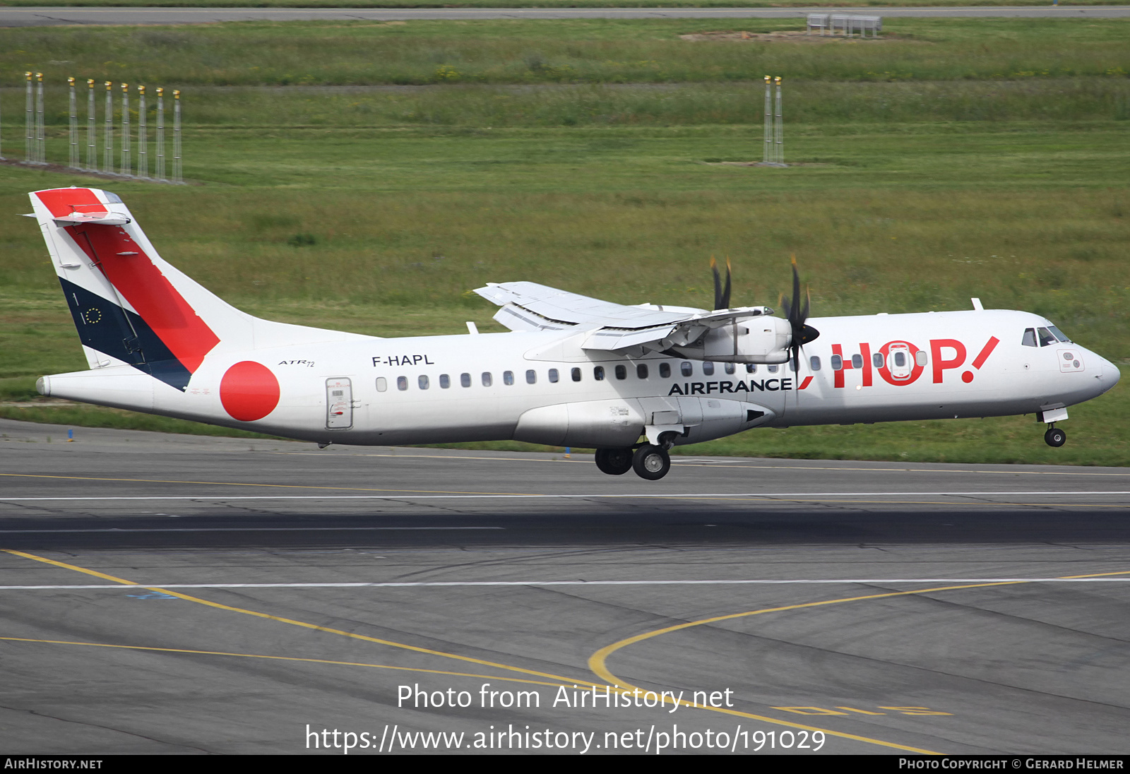 Aircraft Photo of F-HAPL | ATR ATR-72-500 (ATR-72-212A) | Hop! | AirHistory.net #191029