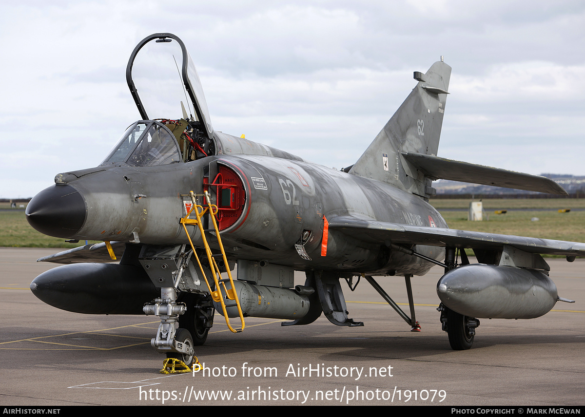 Aircraft Photo of 62 | Dassault Super Etendard Modernisé | France - Navy | AirHistory.net #191079