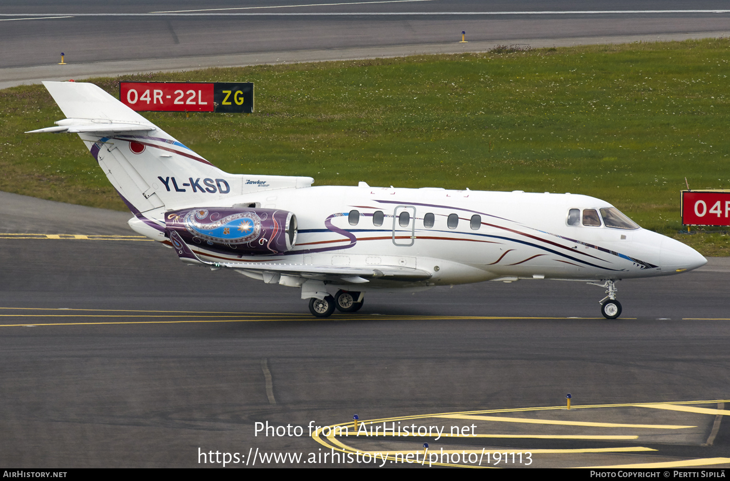 Aircraft Photo of YL-KSD | Hawker Beechcraft 850XP | AirHistory.net #191113