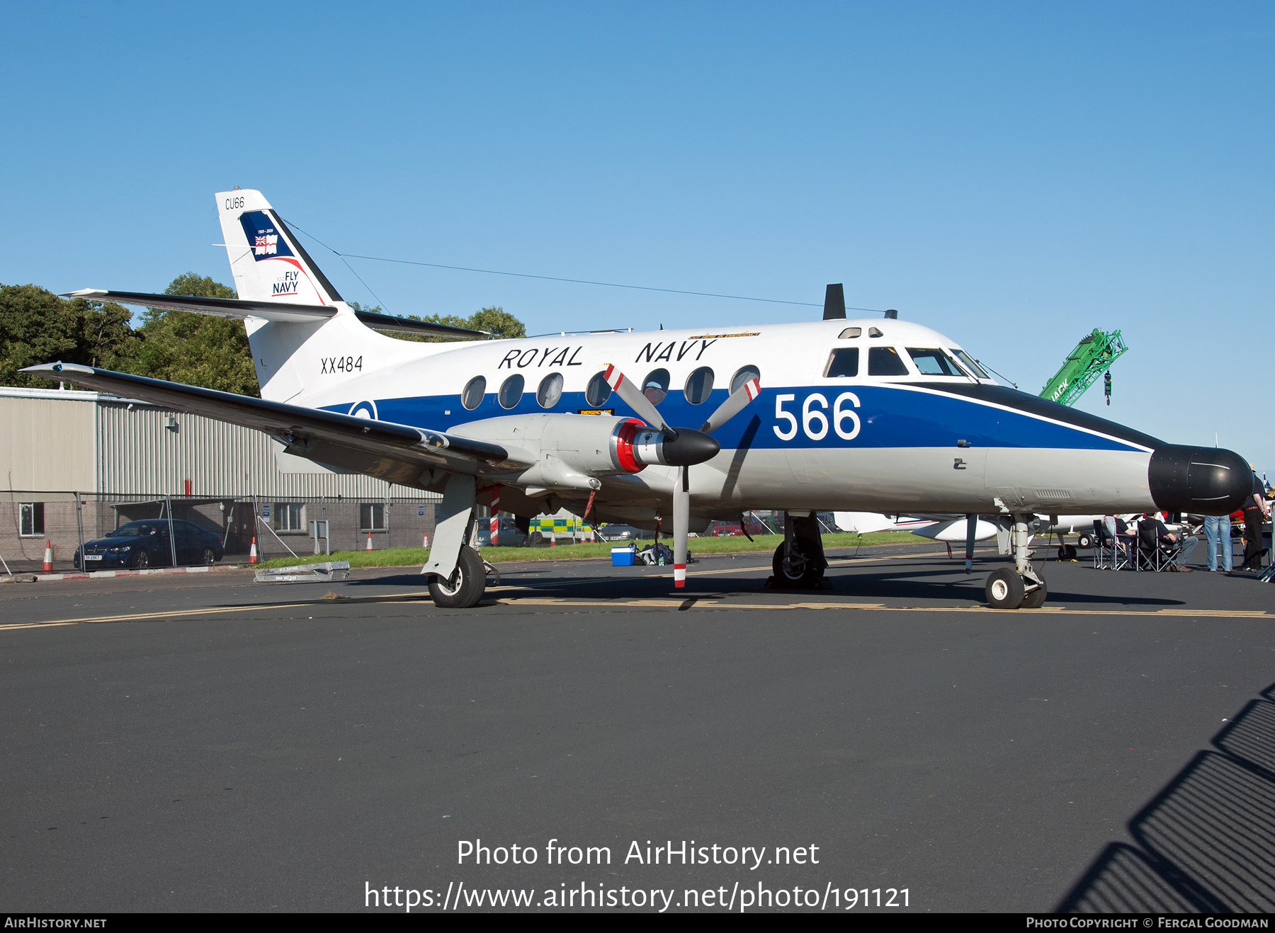 Aircraft Photo of XX484 | Scottish Aviation HP-137 Jetstream T2 | UK - Navy | AirHistory.net #191121