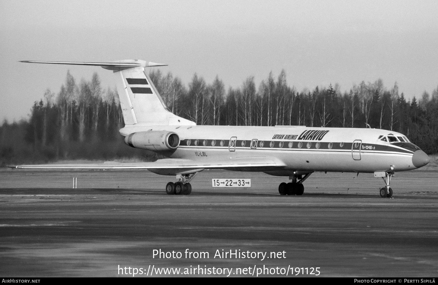 Aircraft Photo of YL-LBL | Tupolev Tu-134B-3 | Latavio - Latvian Airlines | AirHistory.net #191125