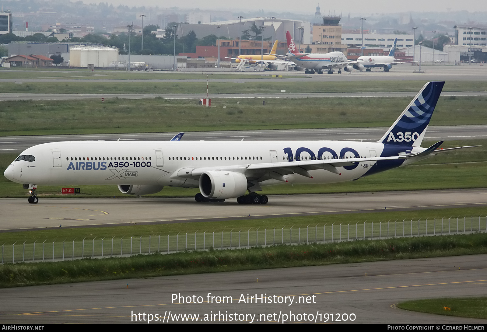 Aircraft Photo of F-WMIL | Airbus A350-1041 | Airbus | AirHistory.net #191200