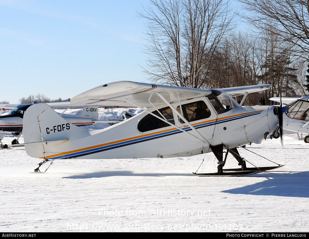 Aircraft Photo of C-FOFS | Champion 7EC | AirHistory.net #191203