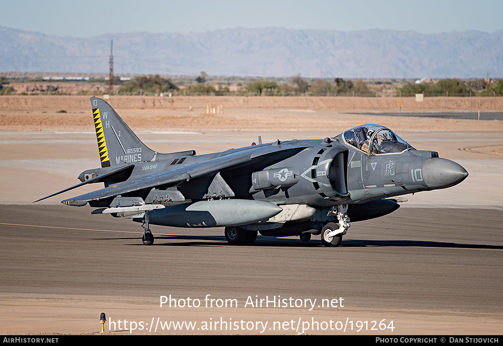 Aircraft Photo of 165593 | Boeing AV-8B(R) Harrier II+ | USA - Marines | AirHistory.net #191264