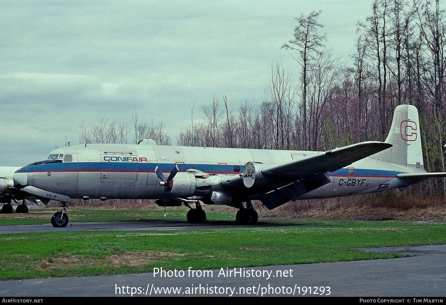 Aircraft Photo of C-GBYF | Douglas DC-6B(F) | Conifair Aviation | AirHistory.net #191293