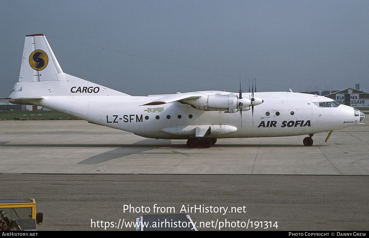 Aircraft Photo of LZ-SFM | Antonov An-12BP | Air Sofia | AirHistory.net #191314