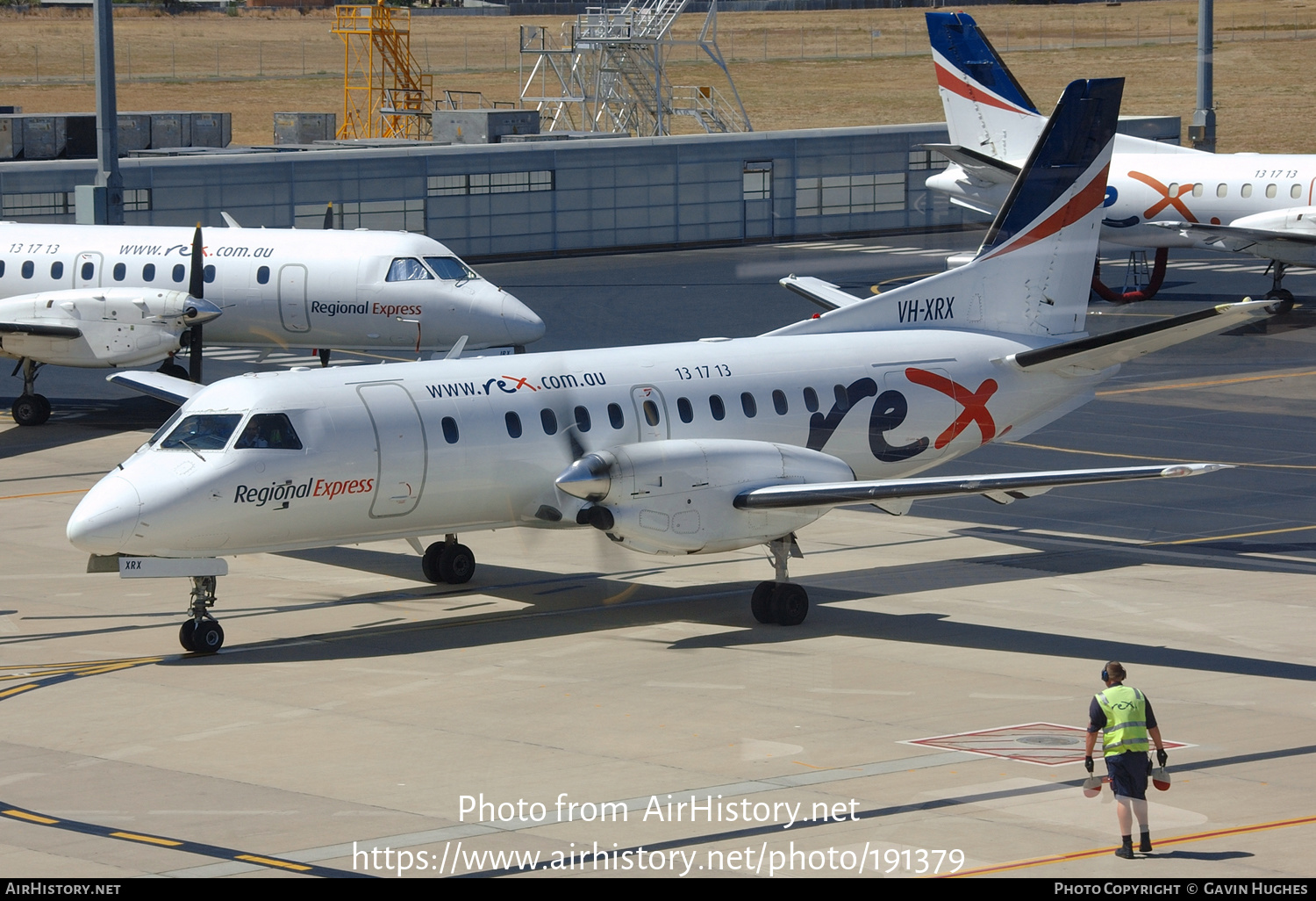 Aircraft Photo of VH-XRX | Saab 340B | REX - Regional Express | AirHistory.net #191379