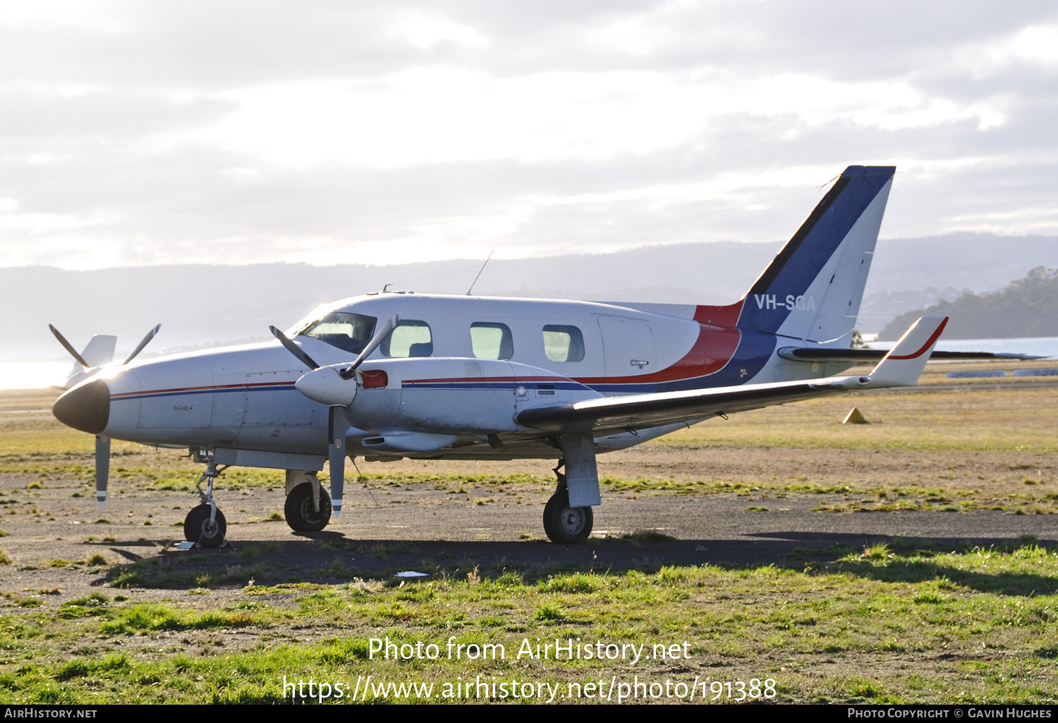 Aircraft Photo of VH-SGA | Piper PA-31P Pressurized Navajo/Colemill Panther Navajo | AirHistory.net #191388