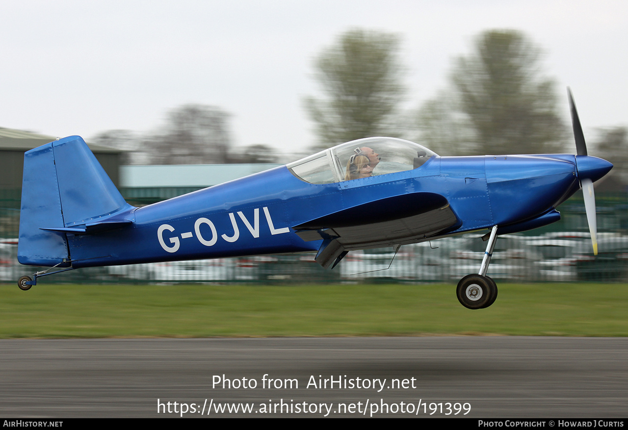 Aircraft Photo of G-OJVL | Van's RV-6 | AirHistory.net #191399