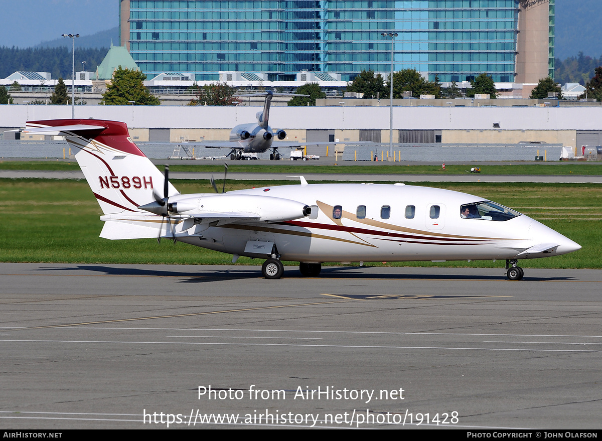 Aircraft Photo of N589H | Piaggio P-180 Avanti | AirHistory.net #191428