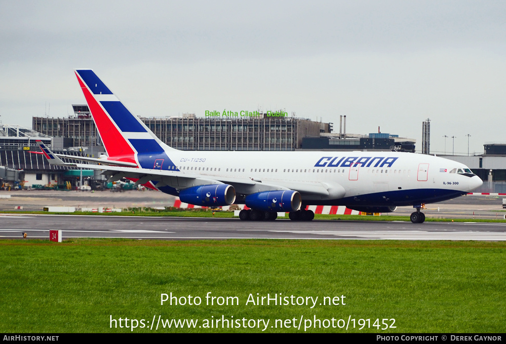 Aircraft Photo of CU-T1250 | Ilyushin Il-96-300 | Cubana | AirHistory.net #191452