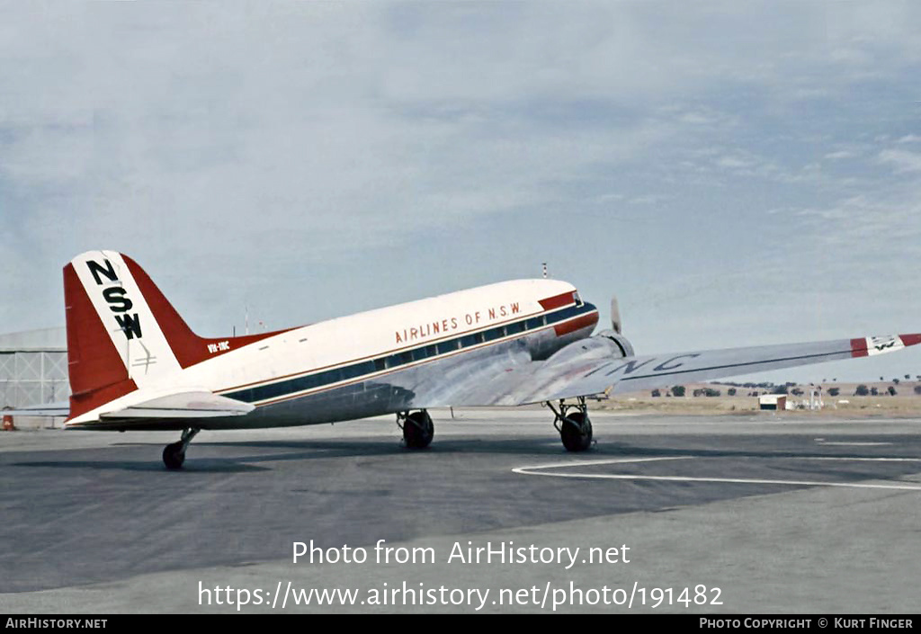 Aircraft Photo of VH-INC | Douglas C-47A Skytrain | Airlines of NSW | AirHistory.net #191482