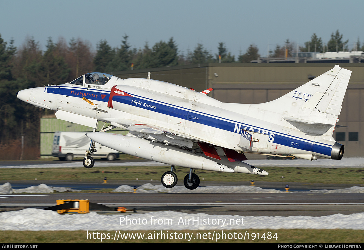 Aircraft Photo of N434FS | McDonnell Douglas A-4N Skyhawk II | BAE Systems Flight Systems | AirHistory.net #191484