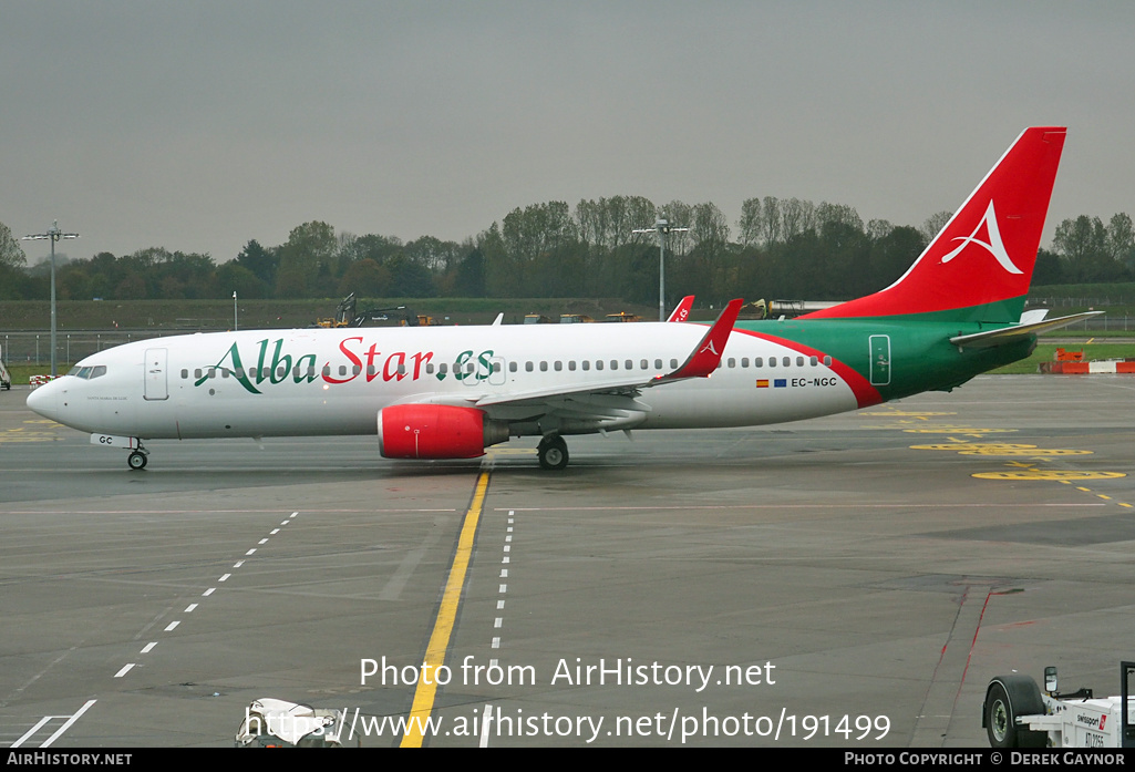 Aircraft Photo of EC-NGC | Boeing 737-809 | AlbaStar | AirHistory.net #191499