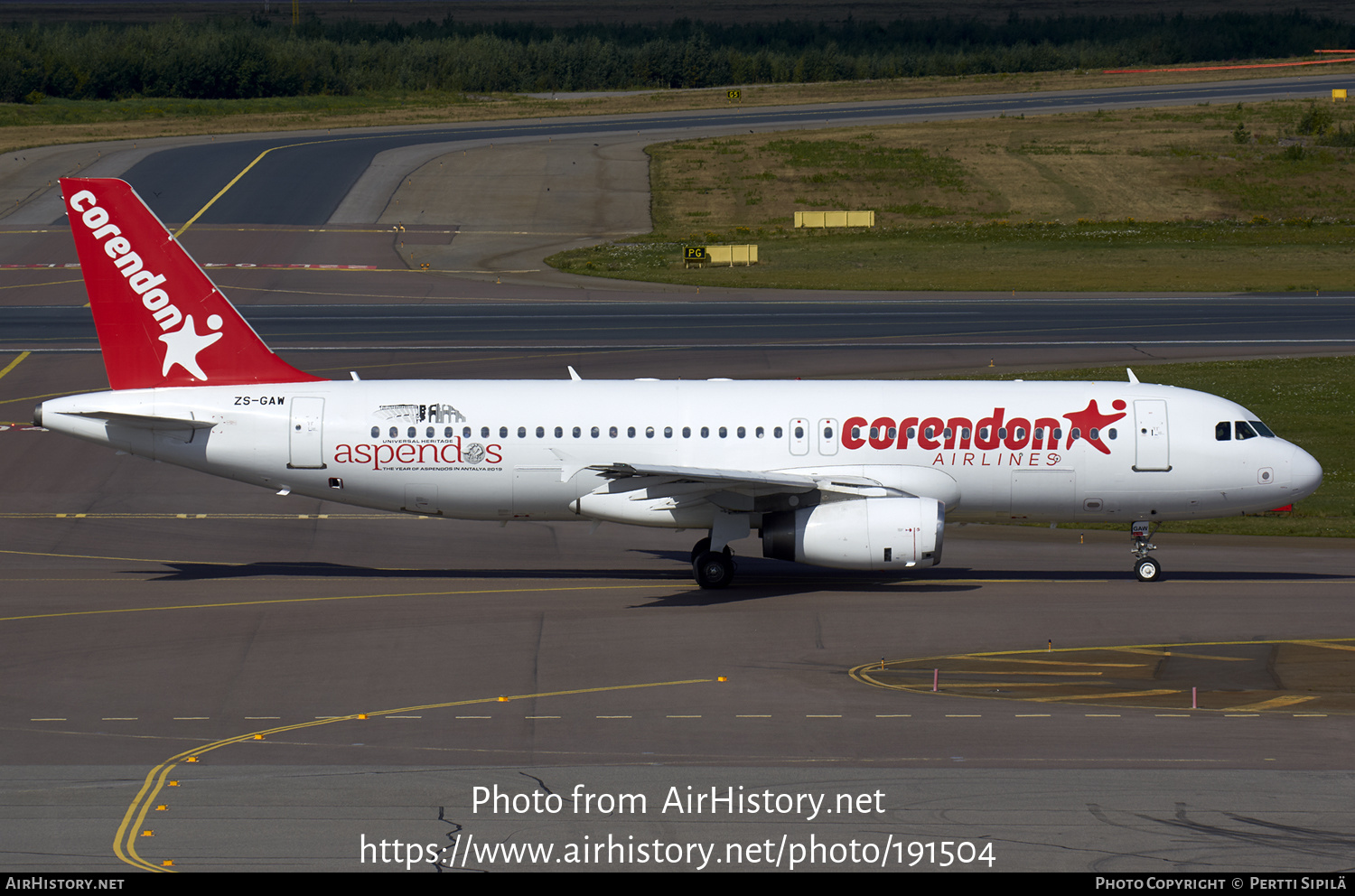 Aircraft Photo of ZS-GAW | Airbus A320-231 | Corendon Airlines | AirHistory.net #191504