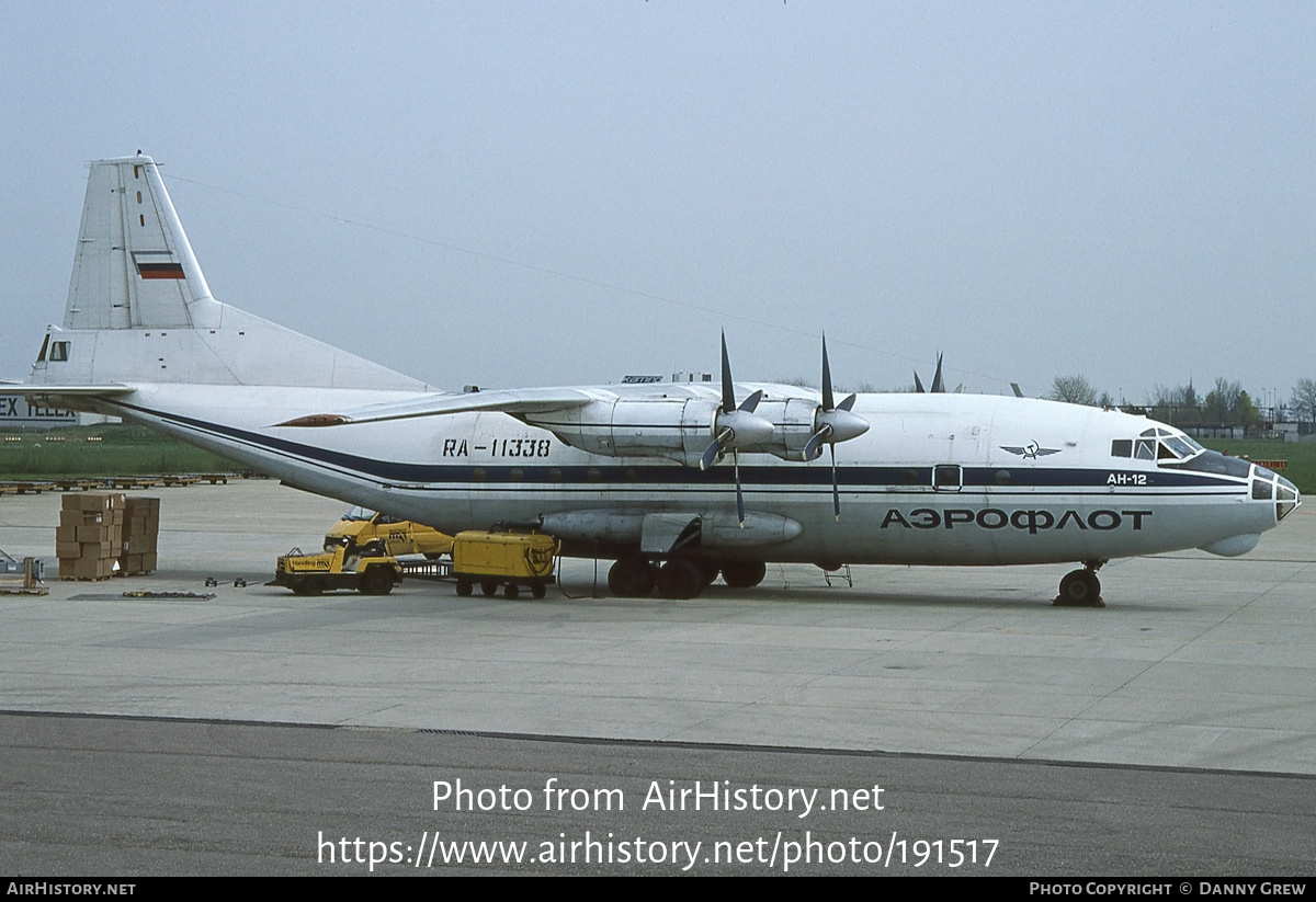 Aircraft Photo of RA-11338 | Antonov An-12B | Aeroflot | AirHistory.net #191517