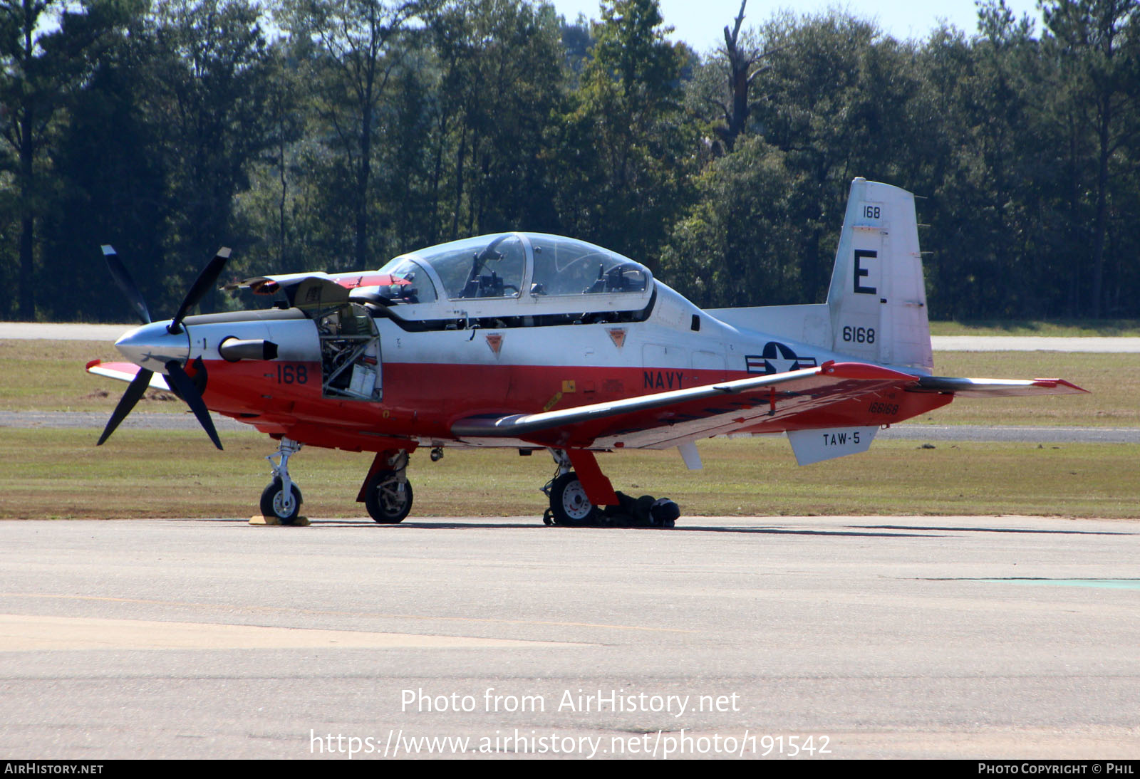 Aircraft Photo of 166168 | Hawker Beechcraft T-6B Texan II | USA - Navy | AirHistory.net #191542