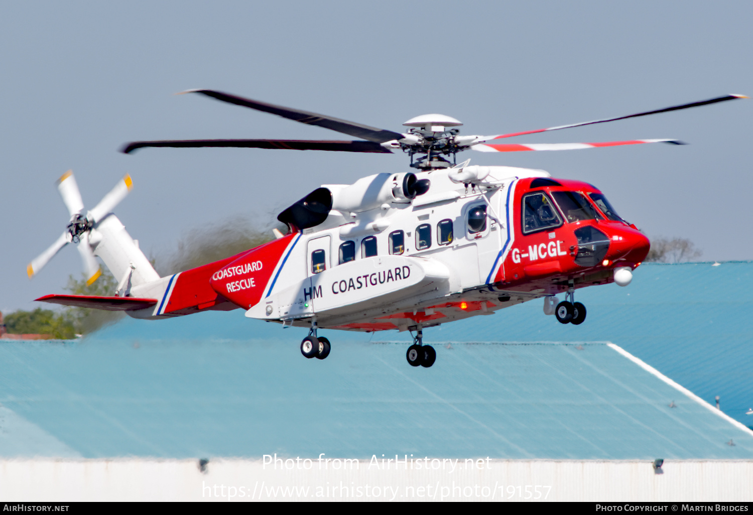 Aircraft Photo of G-MCGL | Sikorsky S-92A | HM Coastguard | AirHistory.net #191557