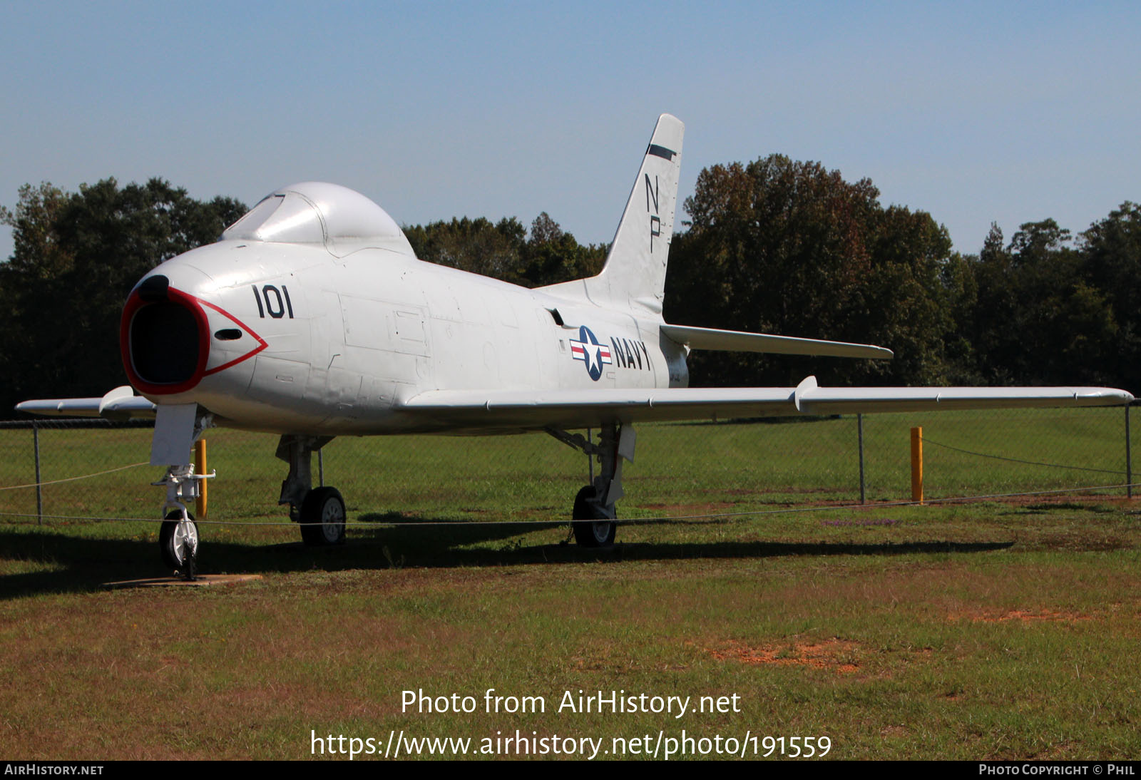 Aircraft Photo of 136032 | North American FJ-3 Fury | USA - Navy | AirHistory.net #191559