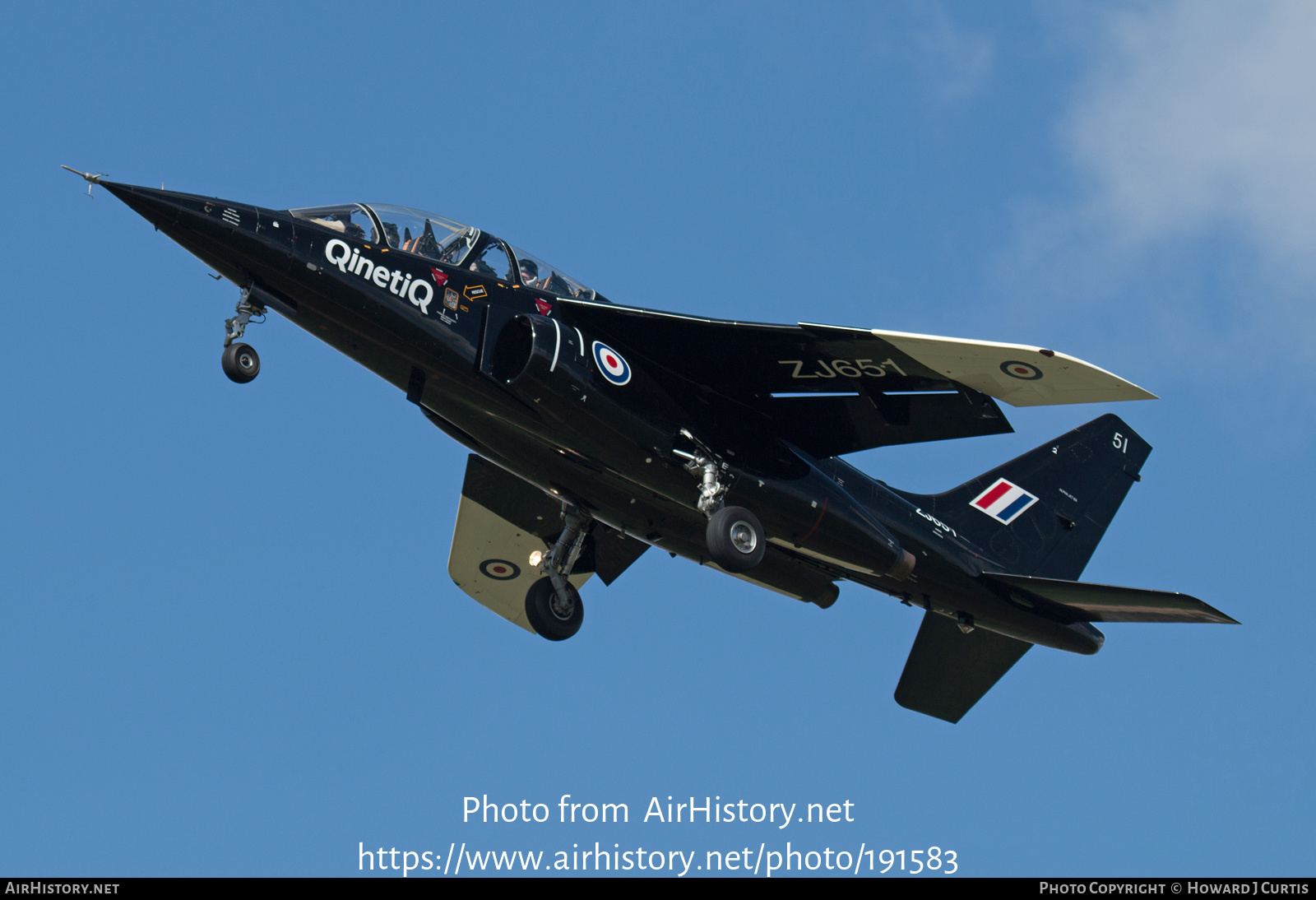 Aircraft Photo of ZJ651 | Dassault-Dornier Alpha Jet A | UK - Air Force | AirHistory.net #191583