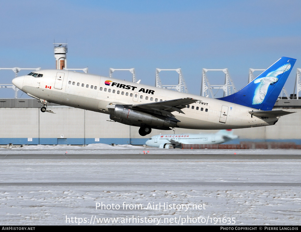 Aircraft Photo of C-FNVT | Boeing 737-248C/Adv | First Air | AirHistory.net #191635